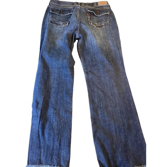 Women’s Levis Perfect Waist 525 Bootcut Denim Blue Jeans*Size 12M *VGC - Picture 10 of 11
